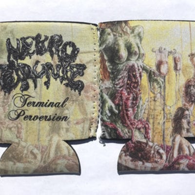 Nekro drunkz - "terminal perversion" koozie