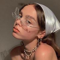 Fashion Rimless Dragonfly Wing Sunglasse - Thumbnail 3