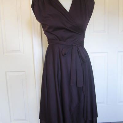 Eggplant vintage dress  - Thumbnail 5