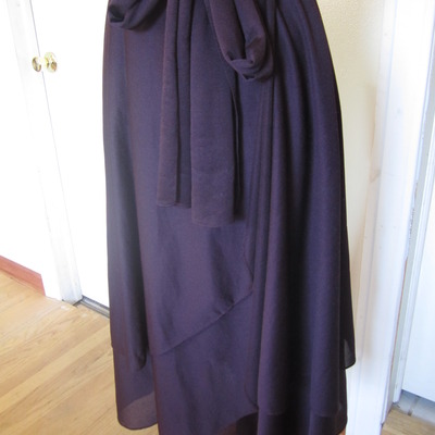 Eggplant vintage dress 