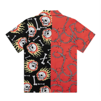 SKULL AND BARBED WIRE SHIRT - Thumbnail 3