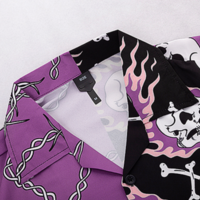 SKULL AND BARBED WIRE SHIRT - Thumbnail 4