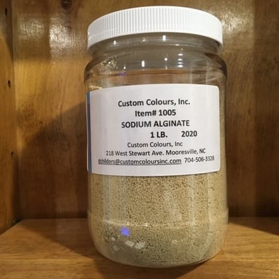 1 lb. sodium alginate 