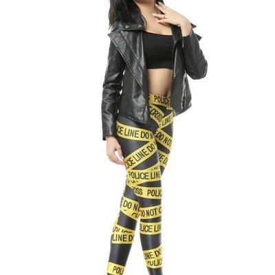 Police line leggings
