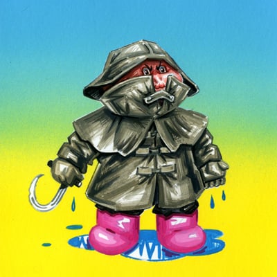 I noah what you did / gore tone final art - horrorible kids - series 5 2020