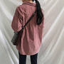 Cardigan Long Sleeves Corduroy Jacket-2