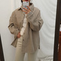 Cardigan Long Sleeves Corduroy Jacket-3