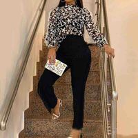 Long Sleeve Flounced Chiffon Fashion Shirt - Thumbnail 1