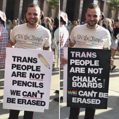 We the people "means everyone" transgender