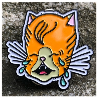 RABIES BABIES CAT enamel pin