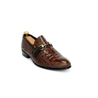 Handmade Mens Alligator Leather Moccasins Loafer, Crocodile Shoes For Men - Thumbnail 2