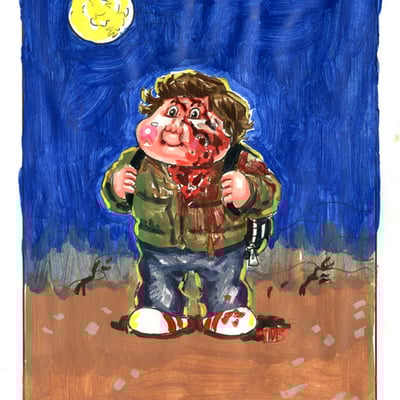 London colin / back parker color rough - horrorible kids - series 5 2020 - Thumbnail 4