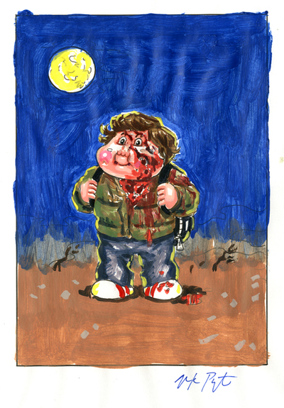 London COLIN / Back PARKER Color Rough - Horrorible Kids - Series 5 2020