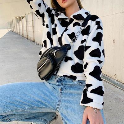 Milk cow fleece coat