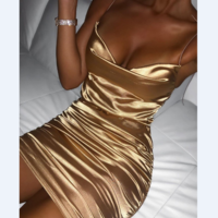 Sling Sexy Sleeveless Dress - Thumbnail 1