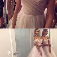 SP1221,Blush Pink Sleeveless Backless A Line Evening Dresses Cheap Prom Dresses - Thumbnail 1