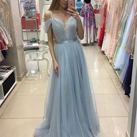 SP1222,Charming Prom Dress,Sexy Prom Dresses,Tulle Long Evening Dress - Thumbnail 2