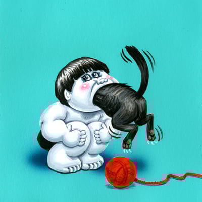 Holden a. grudge / venge phil final art - horrorible kids - series 5 2020