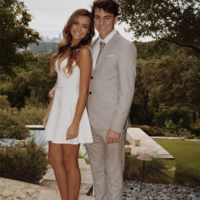SP1241,Sexy V Neck Short Prom Dress,White Satin Homcoming Dress,Cocktail Dress - Thumbnail 1