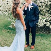 SP1250,Mermaid Lace Prom Dress, Military Ball Dress,Winter Formal Evening Dress, Homecoming Dress Long,School Party Dress - Thumbnail 2