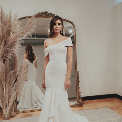 Sp1265,unique mermaid ivory wedding dresses,off the shoulder bridal dresses
