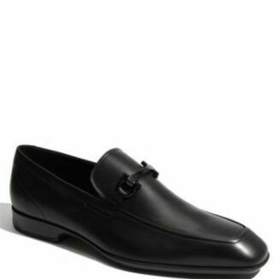 Classy design black leather loafer shoes for men,men formal moccasin dress shoes