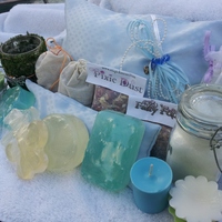 Personal Home Spa Kit in Shades of Blue - Thumbnail 2