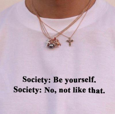 Free Shipping-"SOCIETY" TEE