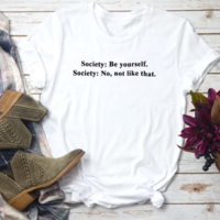 Free Shipping-"SOCIETY" TEE - Thumbnail 3