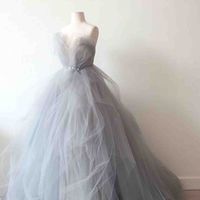 SP1298,Elegant Prom Dress,Long Prom Dresses,Tulle Ball Gown Prom Cheap Formal Prom Dresses - Thumbnail 1