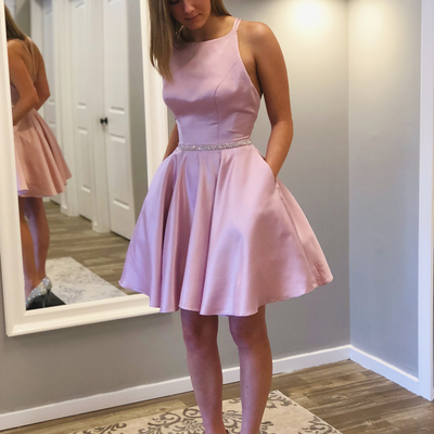 Sp1306,short homecoming dress prom dress 8th graduation dress custom-made school dance dress - Thumbnail 4