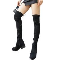 2020 Women's Shoes New Boots Women's inner Heightening Women's Shoes Low-heeled Boots F5410 - Thumbnail 2