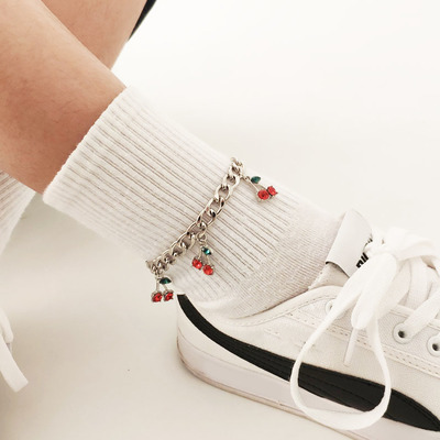 Free shipping-cherry anklets - Thumbnail 3