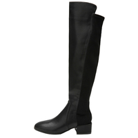 Boots Autumn And Winter New Slim Boots Thick Heel Stretch Boots High heel Women Boots High boots G5741 - Thumbnail 1