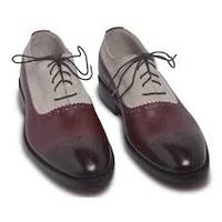 Handmade Two Tone Leather Suede Formal Shoes,Men's Oxford Shoes,Lace Up Shoes - Thumbnail 1