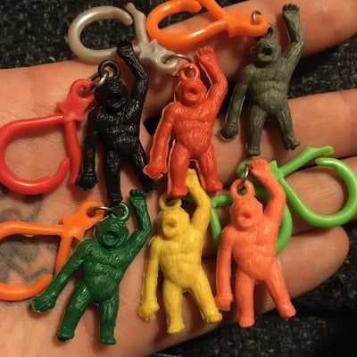 Vintage Mini King Kong Charms