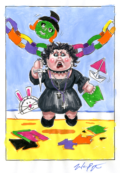 Craft TIA / Naughty NANCY Color Rough - Horrorible Kids - Series 5 2020