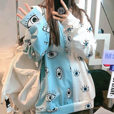 Eyes Full Print Sweatshirt