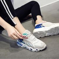 New Sports Style Single Shoes Women's Casual All-Match Breathable Running Shoes Y7522 - Thumbnail 6