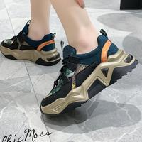 2020 Autumn New Korean Casual Platform All-Match Women's Shoes H8752 - Thumbnail 6