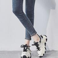 Women's Shoes Spring 2020 New All-match Thick-Soled Increased Wisdom Smoked Sports Shoes Women G75410 - Thumbnail 6