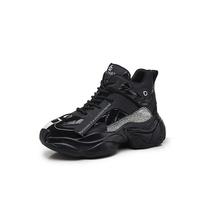 2020 Autumn High Top Sports black Shoes Women's Wild Shoes Women Ins Tide H7588 - Thumbnail 2