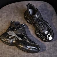 2020 Autumn High Top Sports black Shoes Women's Wild Shoes Women Ins Tide H7588 - Thumbnail 7