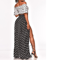 Ladies Strapless Short Sleeve Two-Piece Suit - Thumbnail 1