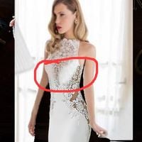 Halter Open Back Chapel Train Long Chiffon Wedding Dresses, 2016 Bridal Wedding Gowns, Mermaid Wedding Dresses,662 - Thumbnail 2