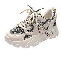 2020 Autumn New Thick Bottom Mesh Breathable All-match Casual Sports Shoes F8940 - Thumbnail 6