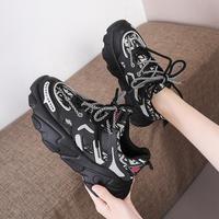 2020 New Net Red Breathable Platform Sports Super Fire Women's Shoes G9840 - Thumbnail 4