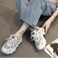 Female Ins Tide 2020 Autumn New Hot Selling All-Match Sneakers J8750 - Thumbnail 2