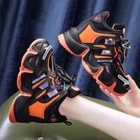 Breathable Autumn 2020 New Thick-soled Muffins Increase in Sports Casual Shoes Women H6751 - Thumbnail 5