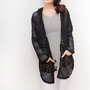 Knit Long Sleeve Tie Waist Jacket/Cardigan - Thumbnail 3